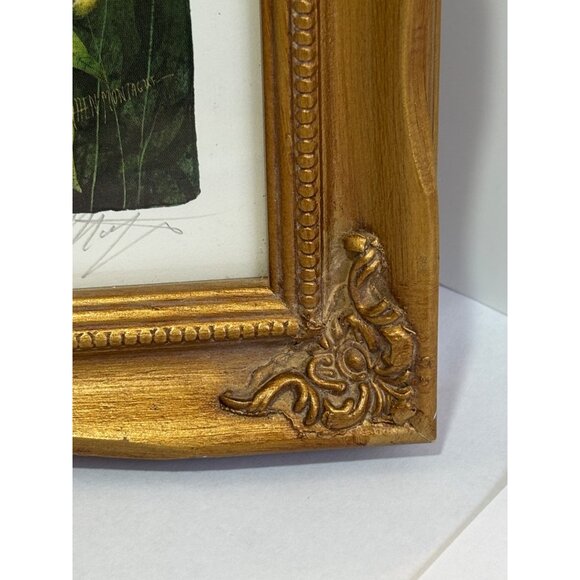 "Mothers Day" Art Print By Billy Montag In Ornate Gold Frame 8"x10" Michaels Bac - Picture 7 of 13